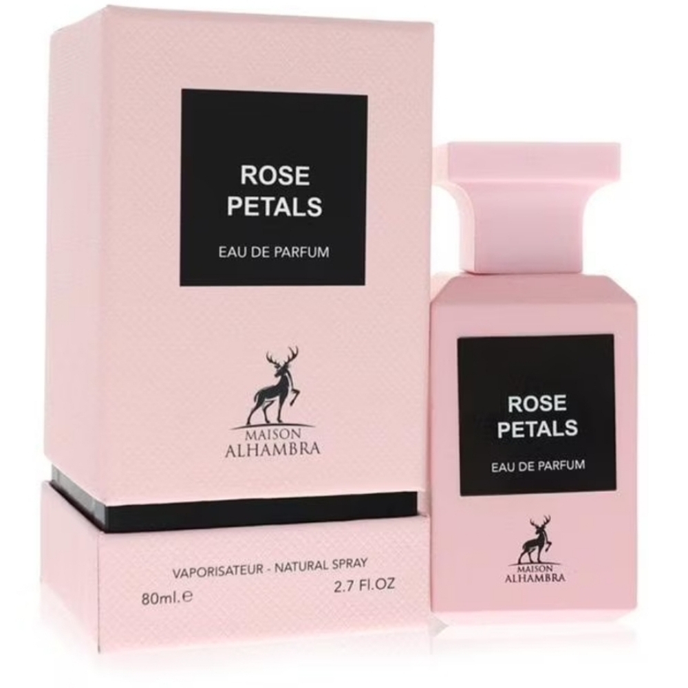 NIB-Maison Alhambra-Rose Petals E.D.P 80ML/2.7FL OZ - Picture 2 of 6